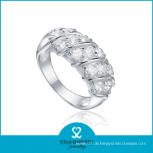 Charmante Rhodium Plating 925 Sterling Silber Ring für Discount (R-0193)